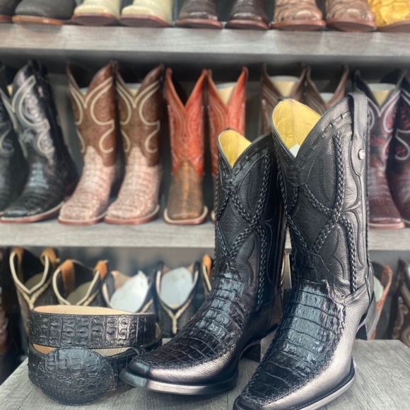 Variety of mens  100% real exotic skin hand made in Mexico - Picture 11 of 16